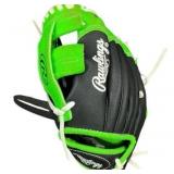 Rawlings Youth Players Series 9-inch baseball/softball glove with a basket web design Ages 3-5Years