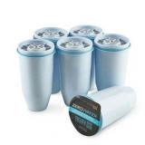 Zerowater 5-Stage Water Filter Replacement  3.75 in  6 Pack - Retail: $90