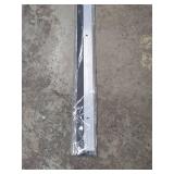 M-D Building Products 68247 36 in. Silver Aluminum and Thermoplastic Rubber Commercial Screw-on Door Sweep