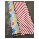 American Greetings Wrapping Paper 175 sq. ft. 1 Roll 30 in x 70 ft. Birthday Balloons
