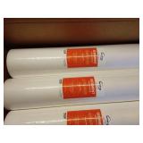 iSpring FP25BX4 High Capacity 20 x 4.5 Water Replacement Cartridge Fine Sediment Filter, 4 pieces / 5 microns, White, 4 Count - Retail: $97