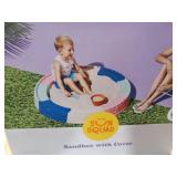 Castle Fort Sandbox with Floor - Sun Squad: Ideal for Ages 1.5 and Up