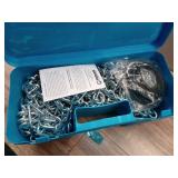 Peerless Chain 0322930 Truck Tire Chain with Rubber Tighteners  1 Pair  Winter Tire Chains - Retail: $140