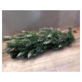 Nearly Natural 3ft. Wisconsin Slim Snow Tip Pine Artificial Christmas Tree with 50 Clear LED Lights (Not working)
