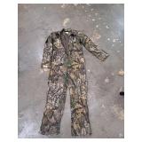 Magellan Outdoors Youth Grand Pass Insulated Coverall Real Tree XL (Missing Zipper) - Retail: $75