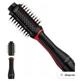 Revlon One-Step Volumizer PLUS Hair Dryer and Hot Air Brush, Black