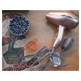 INFINITI PRO CONAIR Frizz-Free Compact Hair Dryer, Ionic Technology for Smooth, Shiny Hair