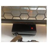 Heat Storm Tradesman 1500-Watt Electric Indoor/Outdoor Quartz Infrared Portable Space Heater w/Tripod Wall and Ceiling Mount, Black - Retail: $159