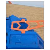 Hot Wheels Track Set with 1:64 Scale Toy Car Criss-Cross Crash Track with Motorized Booster - Retail: $50