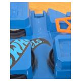 Hot Wheels Track Set with 1:64 Scale Toy Car Criss-Cross Crash Track with Motorized Booster - Retail: $50