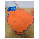Hot Wheels Track Set with 1:64 Scale Toy Car Criss-Cross Crash Track with Motorized Booster - Retail: $50