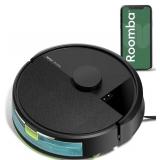 iRobot Roomba 105 Combo Robot Vacuum & Mop - Easy to use, Intense Power-Lifting Suction, LiDAR Navigation, Multiple Cleaning Modes, Avoids Mopping Carpets, Self-Charging - Retail: $219