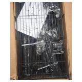 YSSOA Heavy Duty 5-Shelf Storage Shelving Unit, 1250lbs Loading Capacity, 29.92" D x 13.98" W x 62.99" H Adjustable Steel Organizer Wire Rack, Black, 2 Pack - Retail: $112