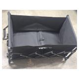 VEVOR Collapsible Folding Wagon with Wheels, Wagons Carts Foldable with 225lbs Capacity, Lightweight Portable Utility Wagon Cart for Grocery Shopping Sports Camping and Garden