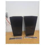 Garvee 16" Tall Planters Set of 2, Outdoor Indoor Black Planter Pots, High Front Porch Planter Pots with Drainage Holes Water Level Monitor Inner Bucket,Black