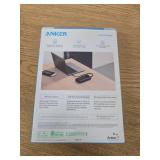 Anker 20000mAh 30W Power Bank - Black: USB-C & USB Ports, Built-In Cable, Rechargeable - Retail: $50