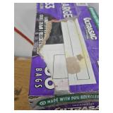 Ultrasac - Drawstring Trash Bags  33 Gallon  1.4 Mil  24  x 9.5 Black  86 Count