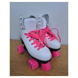 Epic Skates Pink Princess Quad Roller Skates Size 5