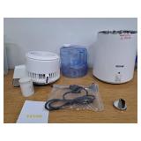 VEVOR Pure Water Distiller 750W, Purifier Filter Fully Upgraded with Handle 1.1 Gal /4L, BPA Free Container, Perfect for Home Use, White (Missing Parts)