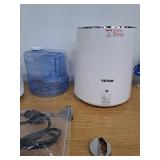 VEVOR Pure Water Distiller 750W, Purifier Filter Fully Upgraded with Handle 1.1 Gal /4L, BPA Free Container, Perfect for Home Use, White (Missing Parts)