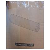 BestQi Innovation 3-Inch Queen Memory Foam Mattress Topper, Blue - Retail: $50