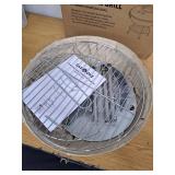 Gas One CG-14 Portable Charcoal Grill - 14 in. in Red Portable Grill - for BBQ