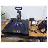 VEVOR Heat Press 15x15, Heat Press Machine for T Shirts, 360 Degree Swing-Away Digital Precise Control Multifunctional Heat Press Machine for T-Shirt Hat Cap Cup - Retail: $150
