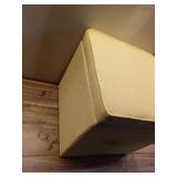 Single Storage Dorm Ottoman Yellow - Room Essentials Fully Assembled