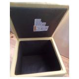 Single Storage Dorm Ottoman Yellow - Room Essentials Fully Assembled