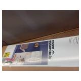 5 Shelf Bookcase White - Room Essentials: Modern Style, Wood Composite, Open Shelving, 71.18" Tall (Missing Screws) - Retail: $70