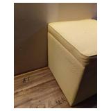 Single Storage Dorm Ottoman Yellow - Room Essentials Fully Assembled