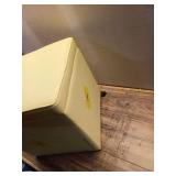 Single Storage Dorm Ottoman Yellow - Room Essentials Fully Assembled