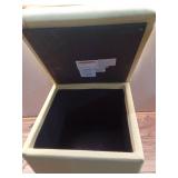 Single Storage Dorm Ottoman Yellow - Room Essentials Fully Assembled