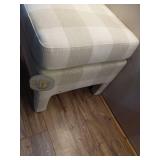 Bellfield Fully Upholstered Ottoman Checkered - Threshold designed with Studio McGee - Retail: $120