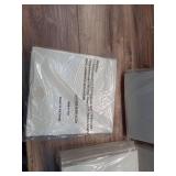 Pack of 4 ,11" Fabric Bin 6pk - Natural - Brightroom - Retail: $100