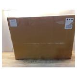 24" x 36" Infinity Mantle Wall Mirror Black - Threshold: Rust-Resistant, Rounded Top, Wall Mount