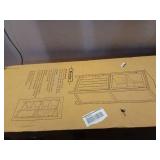 Winsome Wood Brooke Jelly Cupboard  2-Section Cabinet  Walnut - Retail: $95