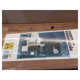 5 Shelf Bookcase Black - Room Essentials: Adjustable, Open Storage, Modern Style, 71" Tall