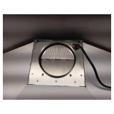 Siena 30 in. 350CFM Convertible Pyramid Wall Mount Range Hood in Stainless Steel with Charcoal Filter and LED Lighting - Retail: $300