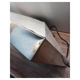 Siena 30 in. 350CFM Convertible Pyramid Wall Mount Range Hood in Stainless Steel with Charcoal Filter and LED Lighting - Retail: $300