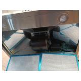 Siena 30 in. 350CFM Convertible Pyramid Wall Mount Range Hood in Stainless Steel with Charcoal Filter and LED Lighting - Retail: $300