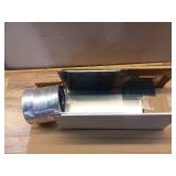 Siena 30 in. 350CFM Convertible Pyramid Wall Mount Range Hood in Stainless Steel with Charcoal Filter and LED Lighting - Retail: $300