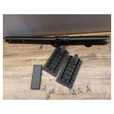 Tradesman 1500-Watt Electric Indoor/Outdoor Quartz Infrared Portable Space Heater w/Tripod Wall and Ceiling Mount, Black ( it does not work) - Retail: $159