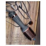 Hairitage Ceramic Volumizing Blow Dryer Brush for Curling and Straightening (See Details)