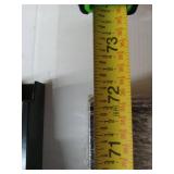 Deck Railing Pieces, (3)72 1/2 x 1 1/4, (1) 72 x 1 1/4", and (12) 5/8 x 5/8" (No Hardware)