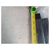 Industrial A-Frame Rolling Cart (Unknown Assembled Dimensions)