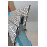 APPEARS NEW - 96 x 1" Hammered Steel Trim/Gap Cover, Lot of 3