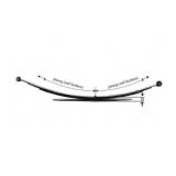 1986 - 2003 Ford Ranger rear leaf spring, 4(3/1) leaves, 1250 lbs capacity (Has Some Rust Spots)