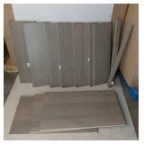 (ONLY Box 1 of 2) Bush Furniture Somerset Ash Gray 6-Drawer Standard Dresser