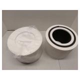 Core 300 Replacement Filter for LEVOIT Core 300, Core 300S and Core 300-P Air Purifier, 3-in-1 H13 True HEPA Filter Replacement, Compared to Part # Core 300-RF, 2 Pack, White